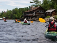 36629RoCrLe - Paddling into Wolseley Bay and the North Channel - Pine Cove Lodge.JPG